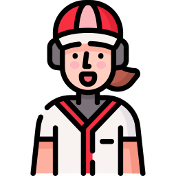 jugador de baseball icono