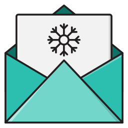 Greeting card icon