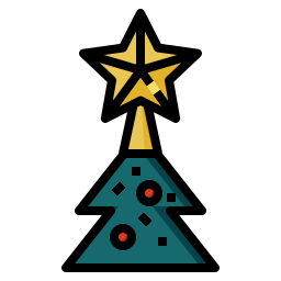 estrela de natal Ícone