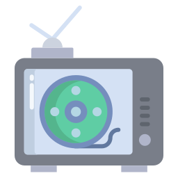 pantalla de televisión icono