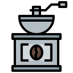 Coffee grain icon