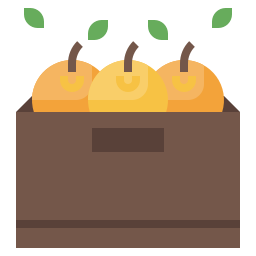 Ящик для фруктов иконка