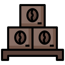 Coffee bag icon