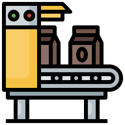 Coffee production icon