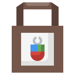 Shopping bag icon