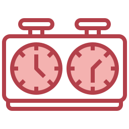 Chess clock icon