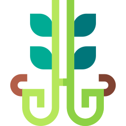 Floral design icon