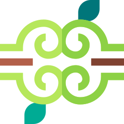 diseño floral icono