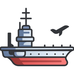 vliegdekschip icoon