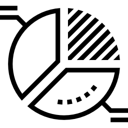 diagramme circulaire Icône