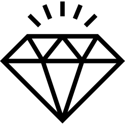 diamante icono