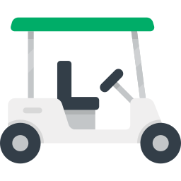 Машина для гольфа иконка