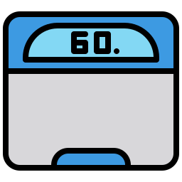 Weight scale icon