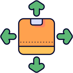 distribution Icône