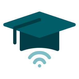 Graduation hat icon