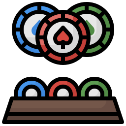 Poker chip icon