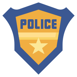 Значок полиции иконка