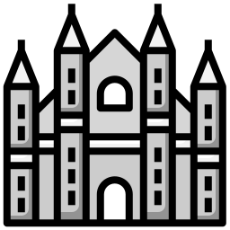 catedral de milán icono