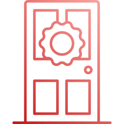 puerta icono