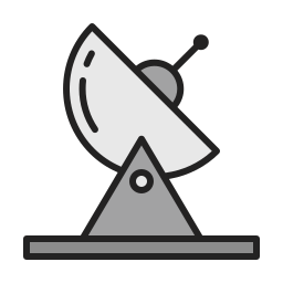 señal de satélite icono
