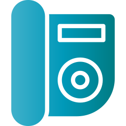 Telephone receiver icon