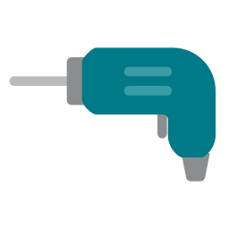 Machine drill icon