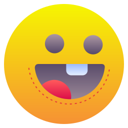 szczęśliwa twarz ikona