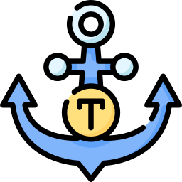 testo di ancoraggio icona