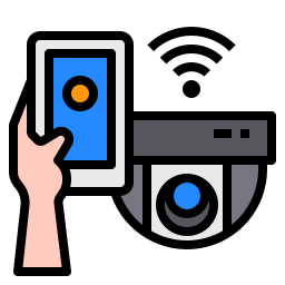 Security camera icon