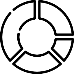 diagramme circulaire Icône