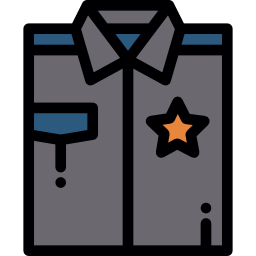 politie-uniform icoon