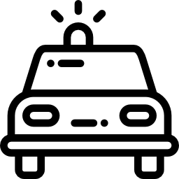 Police car icon