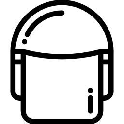 Полицейский шлем иконка