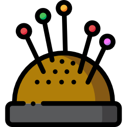 Pin cushion icon