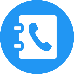 Phone book icon