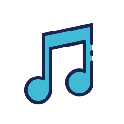 Music note icon