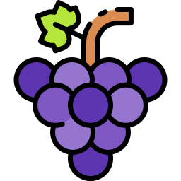 uvas icono