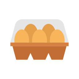 carton de huevos icono