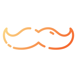 bigode Ícone