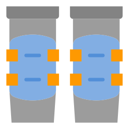 Elbow pads icon