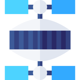 station spatiale Icône