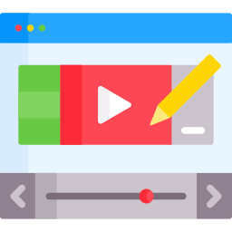 Video editing icon