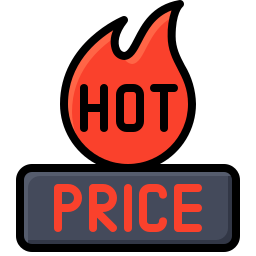 Hot deal icon