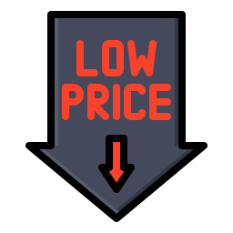 precio bajo icono