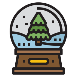 Snow globe icon