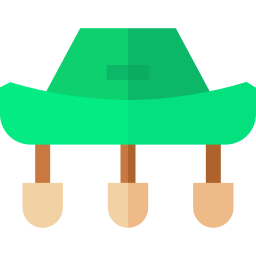 Пробковая шляпа иконка