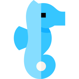 Sea horse icon