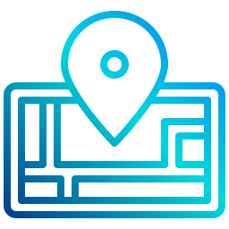 geographisches positionierungs system icon