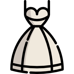 vestido de casamento Ícone