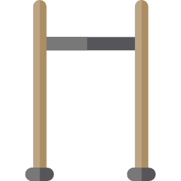 Pull up bar icon